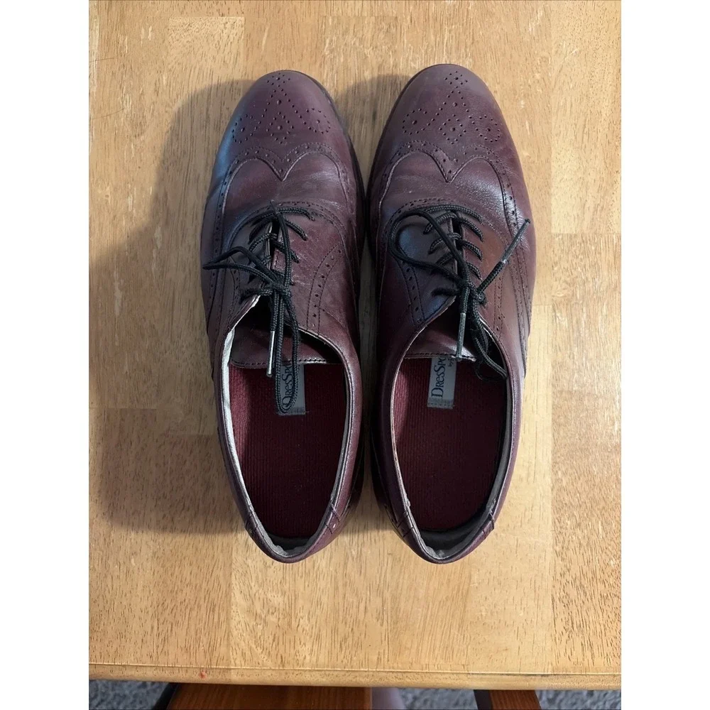 Rockport DresSport 3677 Soft Leather Light Weight Men's Dress Shoes Size US 8.5W
